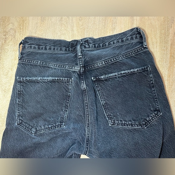 Agolde Jamie High Rise Classic Jeans in Rematch Black Size 26 - Picture 5 of 7
